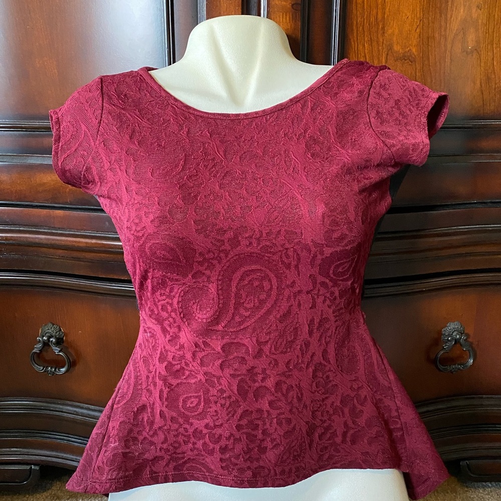Peplum Top